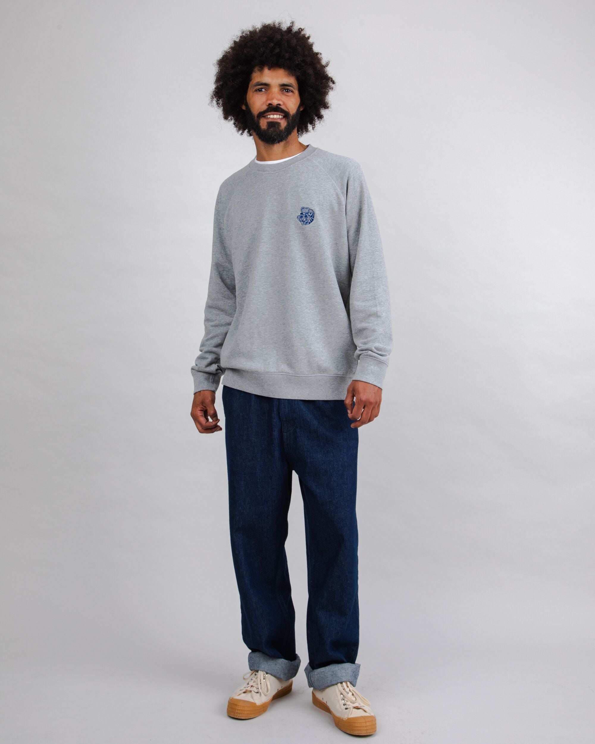 Asis Percales Tigris Sweatshirt Grey