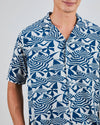 Sombrillas Aloha Shirt Blue