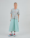 Messy Stripes Aloha Blouse Multicolor