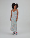 Messy Stripes Strap Dress