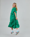 Oversize Long Dress Green