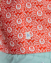 Asis Percales Daisy Button Up Blouse Red