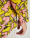 Peanuts Woodstock Regular Blouse Pink