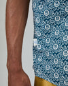 Asis Percales Daisy Boxy Shirt Blue