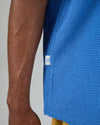 Asis Percales Daisy Checks Boxy Shirt Blue
