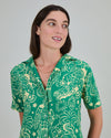 Asis Percales Crocodylus Long Dress Green