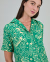 Asis Percales Crocodylus Long Dress Green