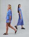 Gum Long dress Blue
