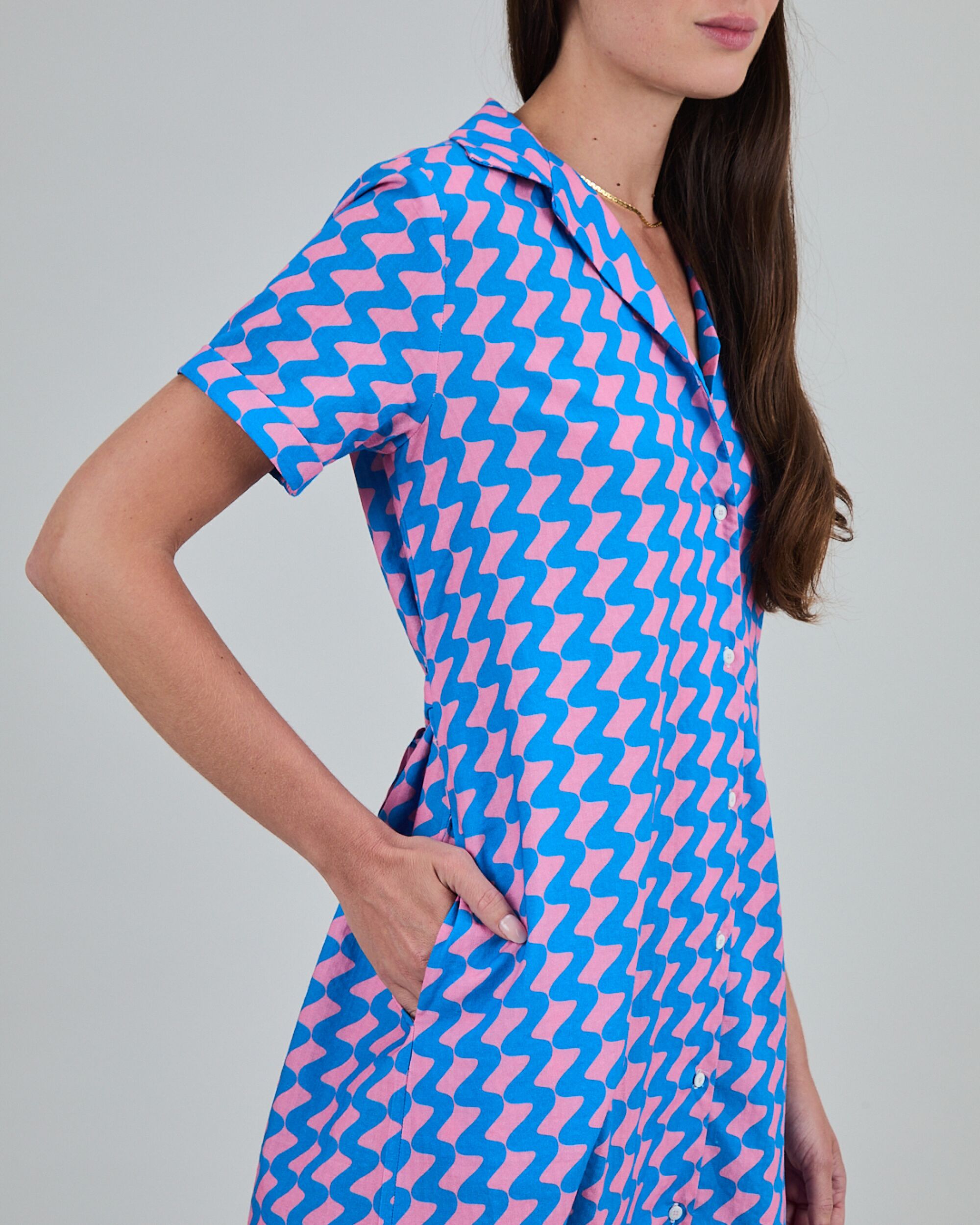 Gum Long dress Blue