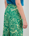 Asis Percales Crocodylus Wide Leg Pants Green