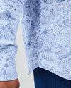 Asis Percales Crocodylus Regular Shirt Blue