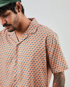 Icecream Sandwich Aloha Shirt Blue
