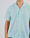 Marbles Aloha Shirt White