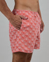 Asis Percales Daisy Swimwear Red