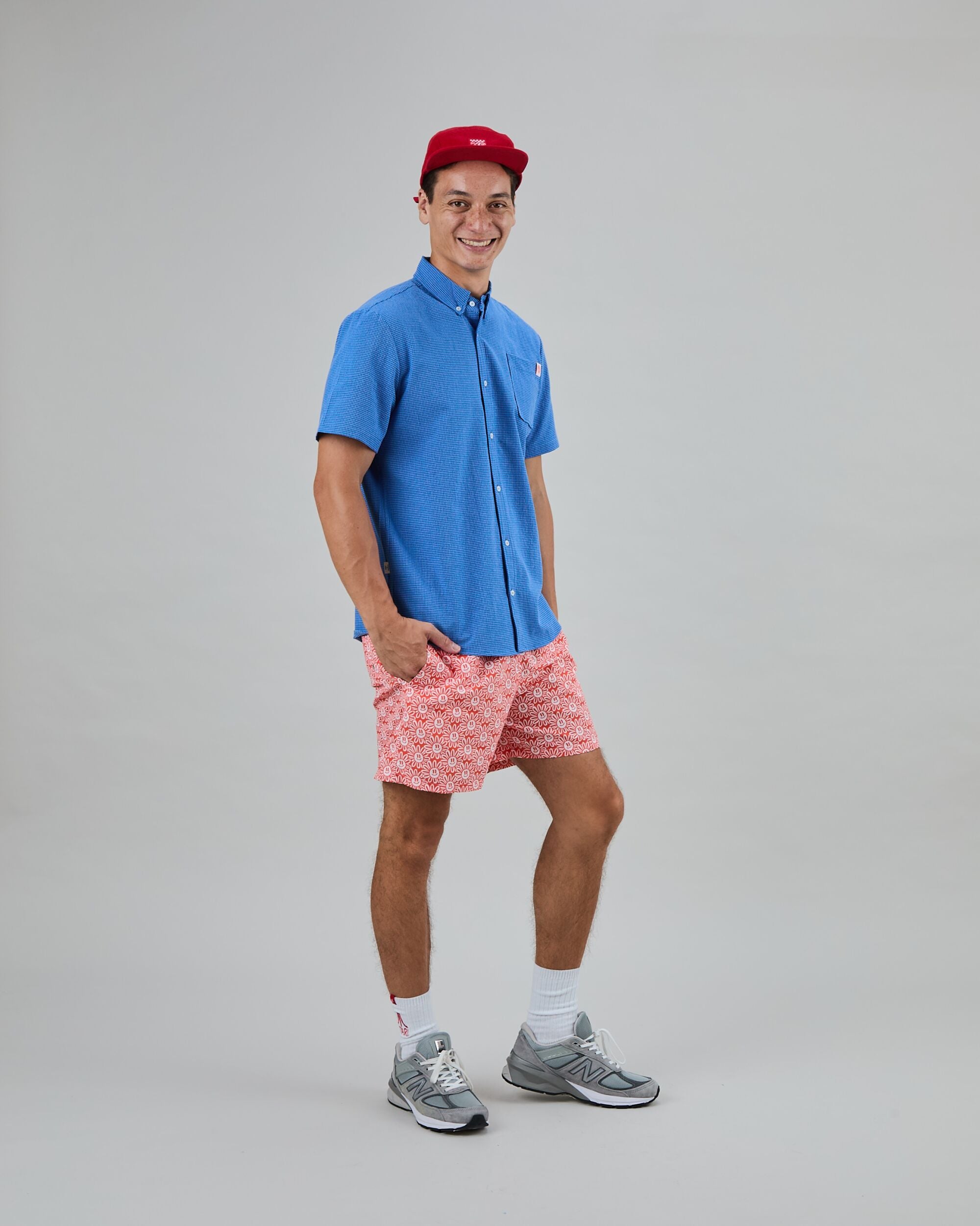 Asis Percales Daisy Swimwear Red