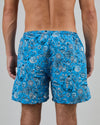 This is Asis Swimwear Blue