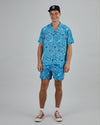This is Asis Swimwear Blue