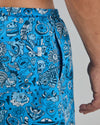 This is Asis Swimwear Blue