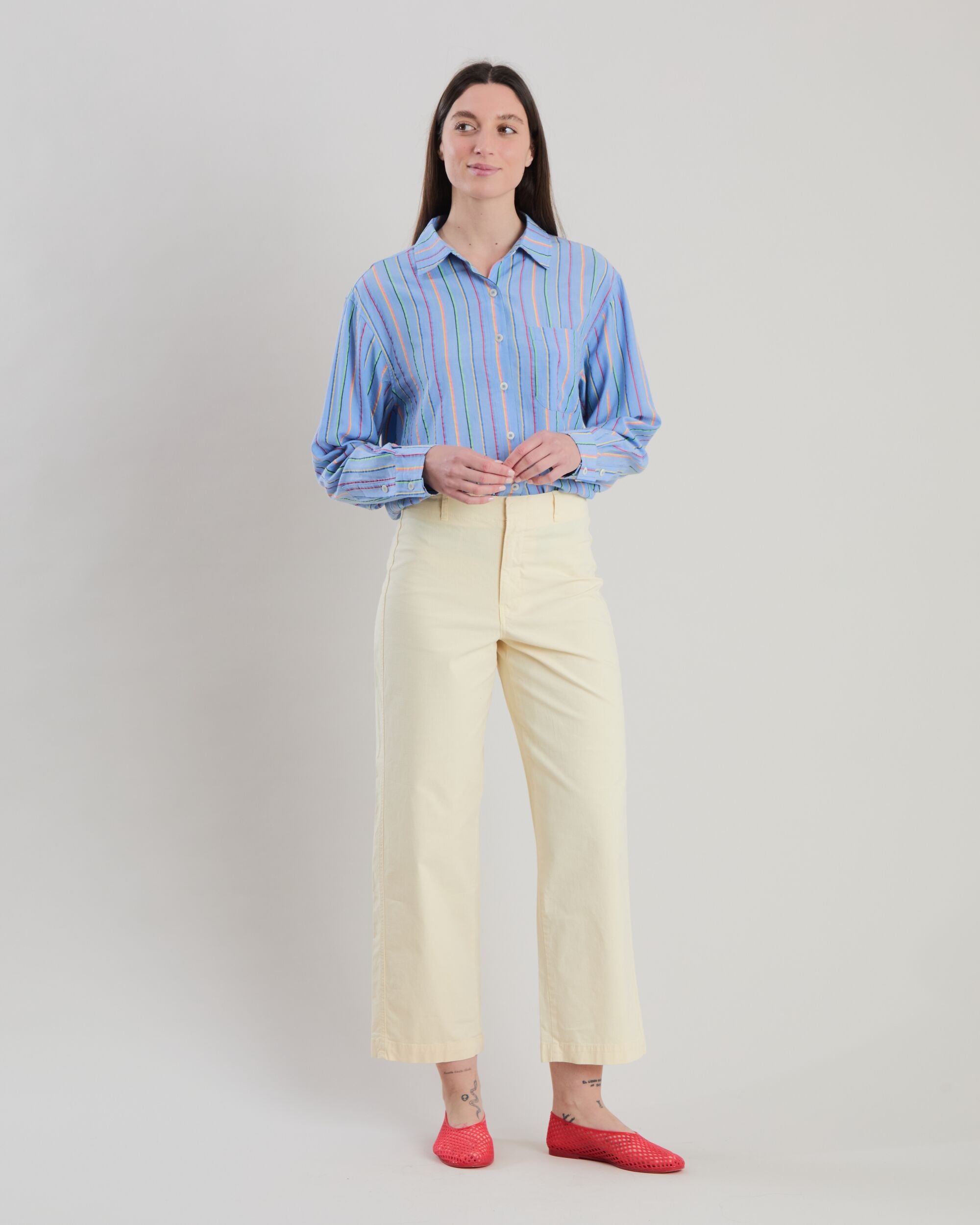 Barrel Pants Cream