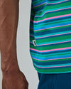 Stripes Regular T-Shirt Blue