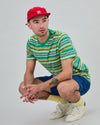 Stripes Regular T-Shirt Green