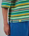 Stripes Boxy Tee Yellow
