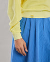 Terry Ranglan Sweatshirt Yellow