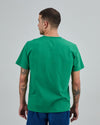 Asis Percales Daisy T-Shirt Green