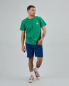 Asis Percales Daisy T-Shirt Green