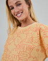 Geco friends Oversize Tee Peach