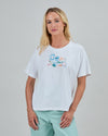 Chiringuito Embroidery Oversize Tee White