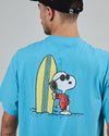 Peanuts Cowabunga Surf Oversize T-Shirt Blue