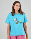Peanuts Roller Oversize Tee Blue