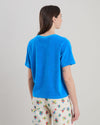 Terry oversize Tee Blue
