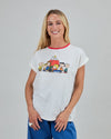 Peanuts Retro Friends Scoop Tee Ecru