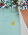 High Waist Shorts Green