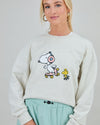Peanuts Roller Sweatshirt Ecru
