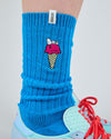 Peanuts Gelato Socks Blue