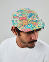 Asis Percales Animal Party 5 panel Cap