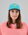 Denim Stripes Pixel Dolphin cap