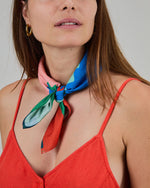 Maxi Flower Cotton Scarf