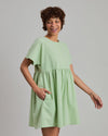 Checks Oversize Shorts Dress Green