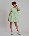 Checks Oversize Shorts Dress Green