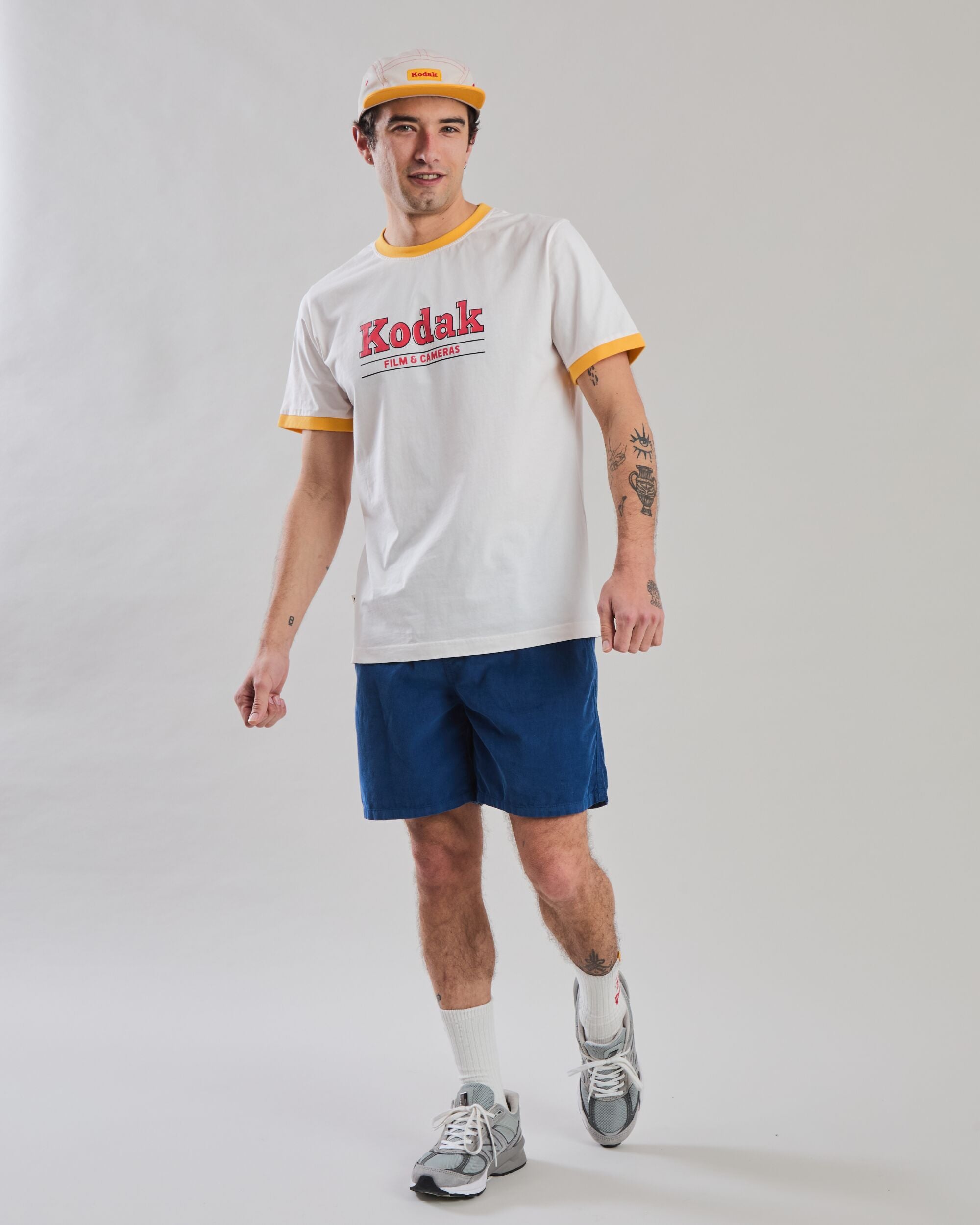 Kodak Retro FIlm Tshirt Ecru