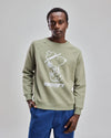 Peanuts Beagle Scout Sweatshirt Green