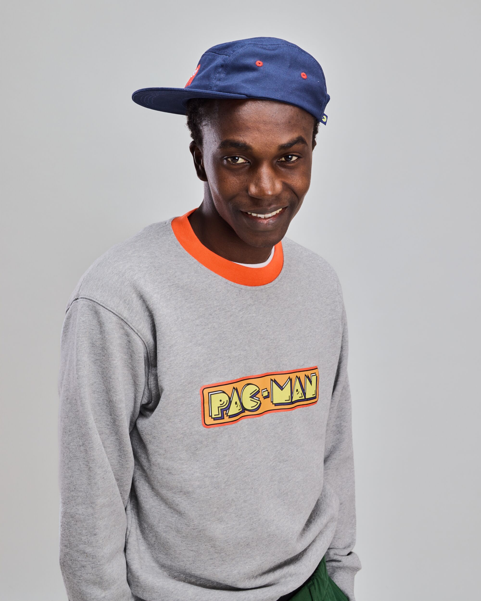 PAC-MAN Blinky Ghost 5 Panel Cap
