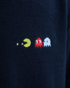 PAC-MAN  Classic Cotton Sweater Blue