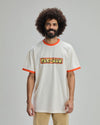 PAC-MAN  Retro Logo T-shirt Ecru