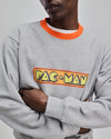 PAC-MAN Retro Logo Sweatshirt Grey