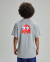 PAC-MAN Blinky Ghost T-shirt Grey